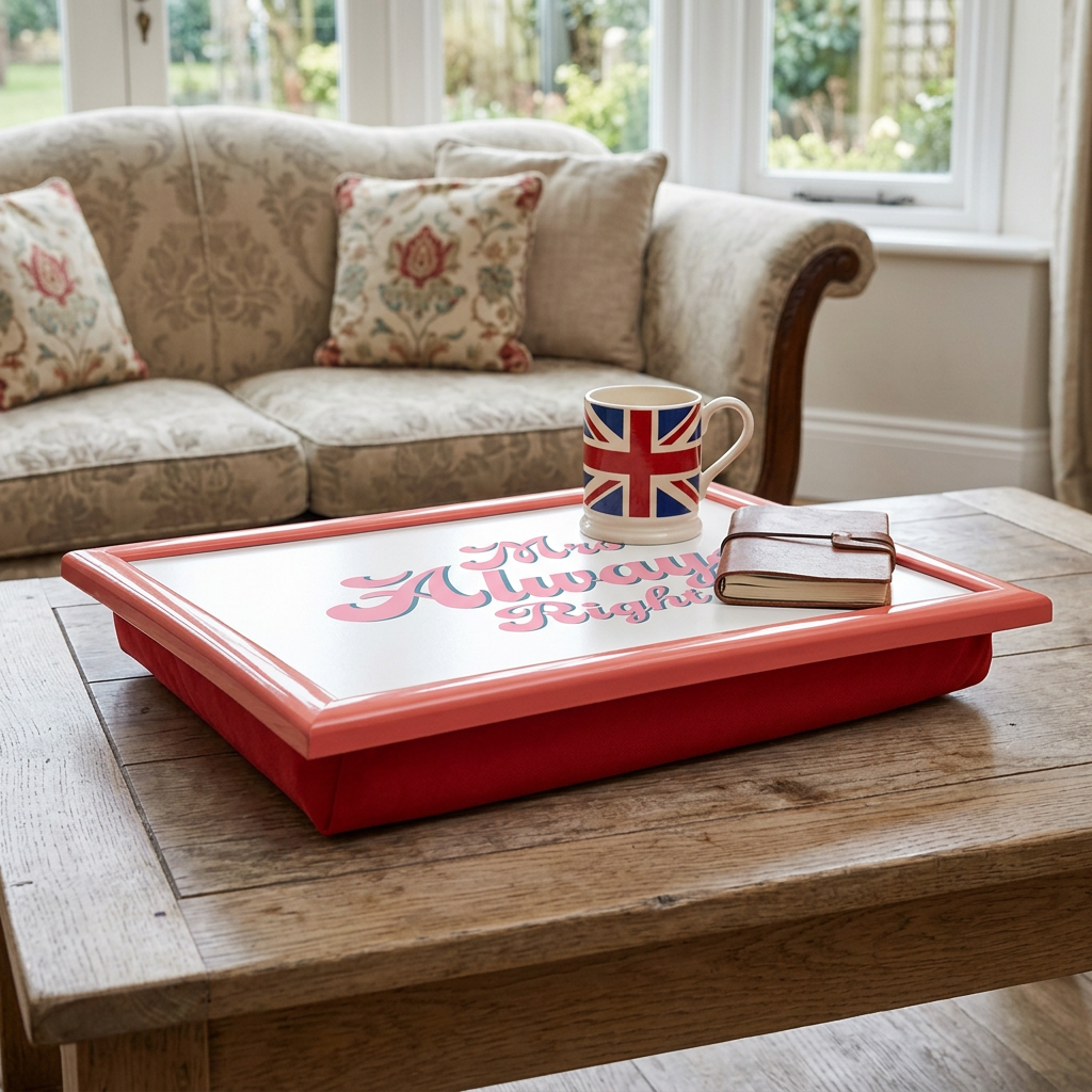 Mrs Always Right Cushioned Lap Tray