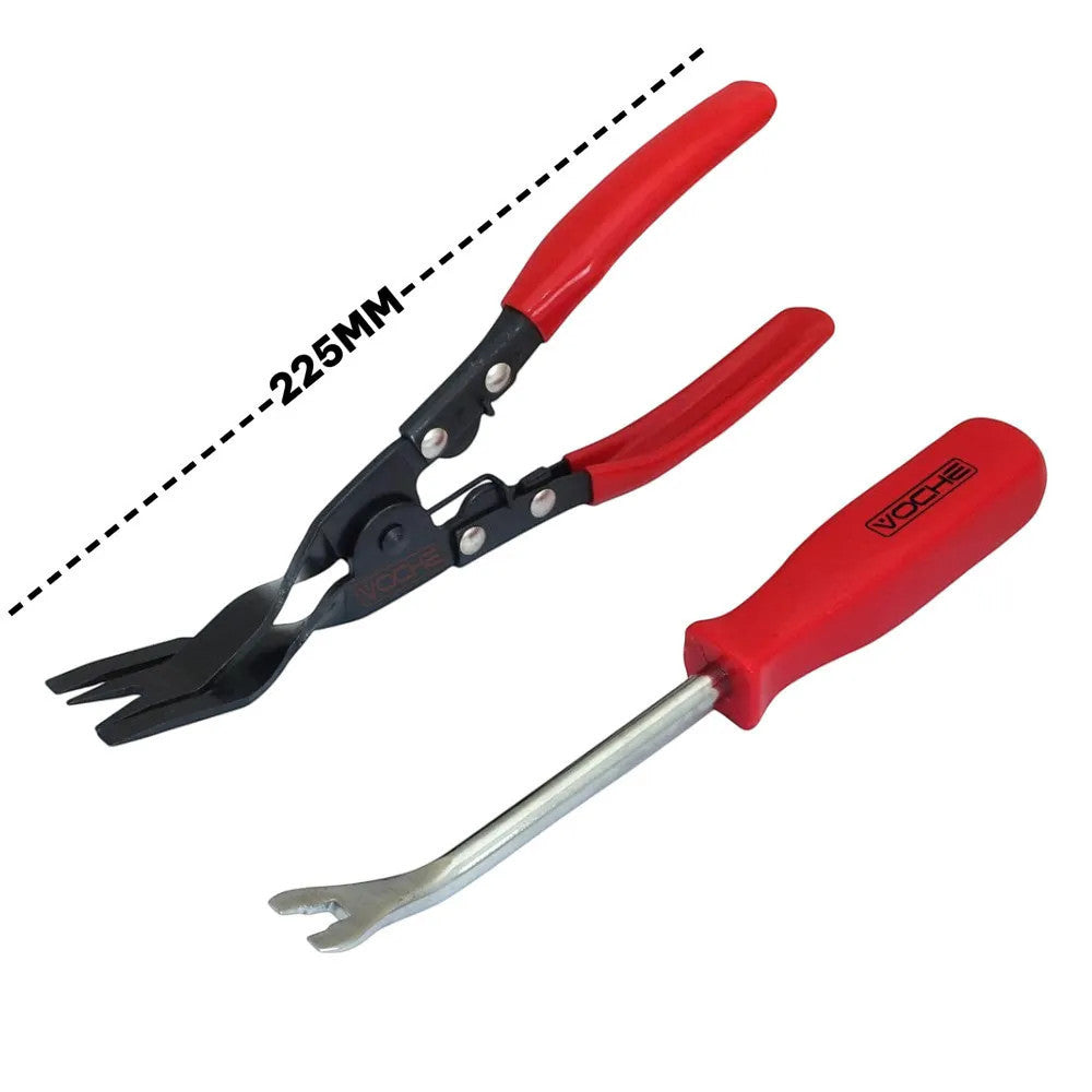 13pc Car Body Panel Moulding Trim And Door Panel Clip Removal Tool Kit