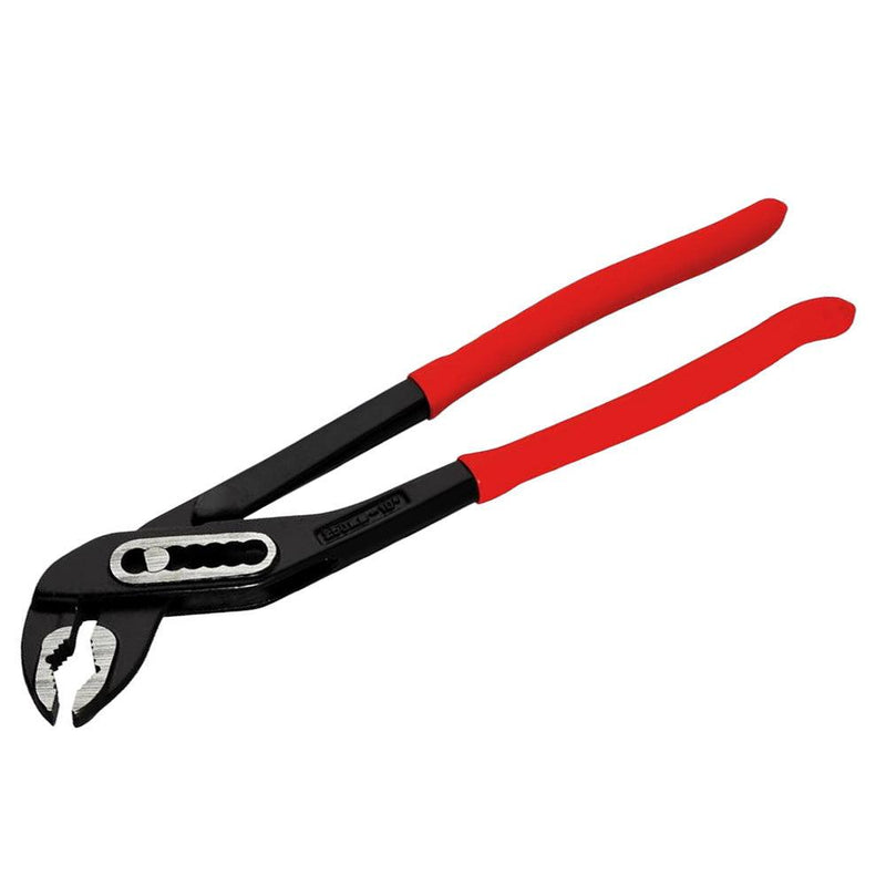 Pack of 2 Slim Jaw Water Pump Pliers 10" (250mm) and 12" (300mm) - tooltime.co.uk
