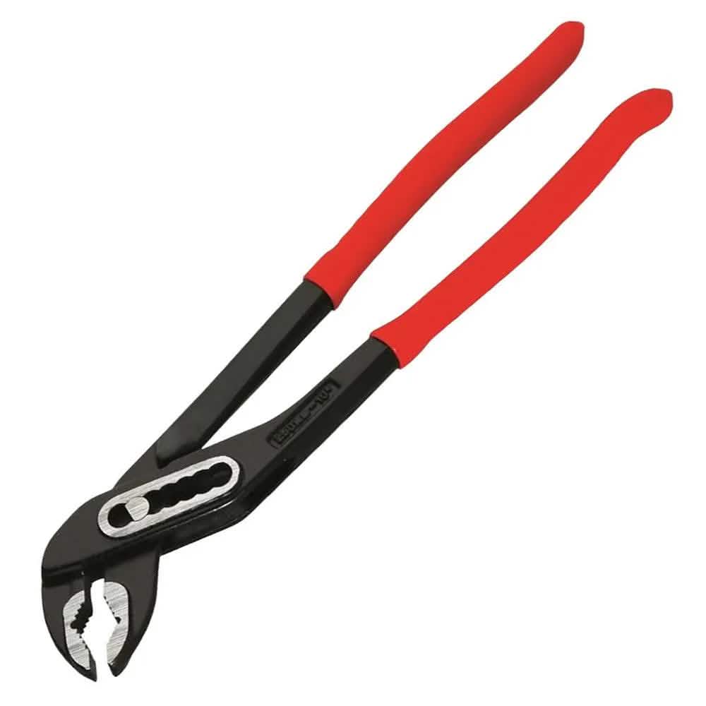 Pack of 2 Slim Jaw Water Pump Pliers 10" (250mm) and 12" (300mm) - tooltime.co.uk
