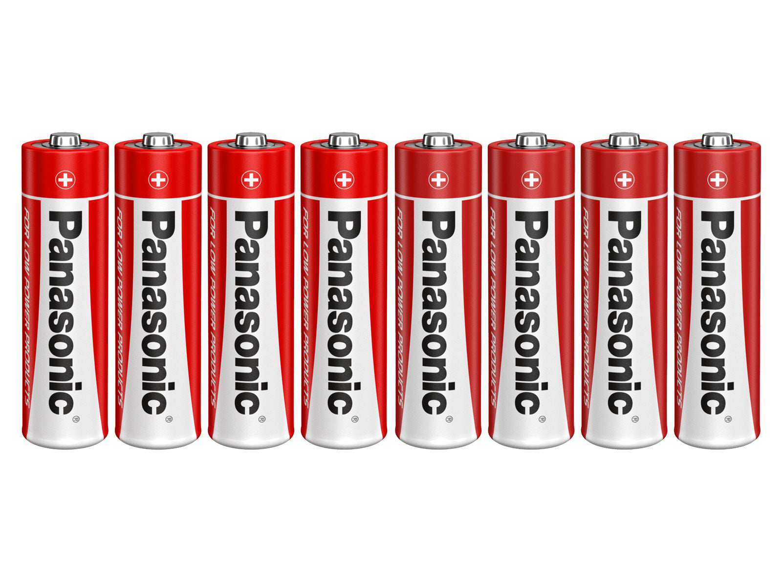 Pack of 8 Panasonic AAA Batteries | R03 1.5V Zinc Carbon | Long Expiry 05/2028