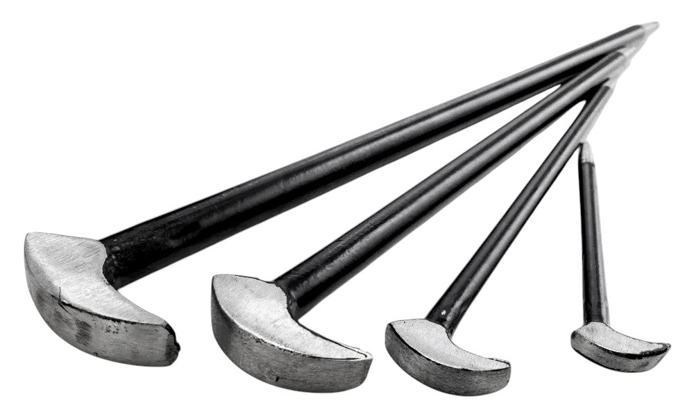 4pc Pry Bars Set Heel & Toe Wrecking Crow Roll Bars Crowbars Heavy Duty Jemmy