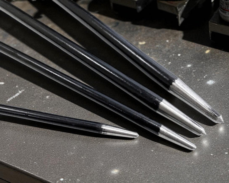 4pc Heel & Toe Pry Bars Set | Heavy Duty Wrecking Crowbars