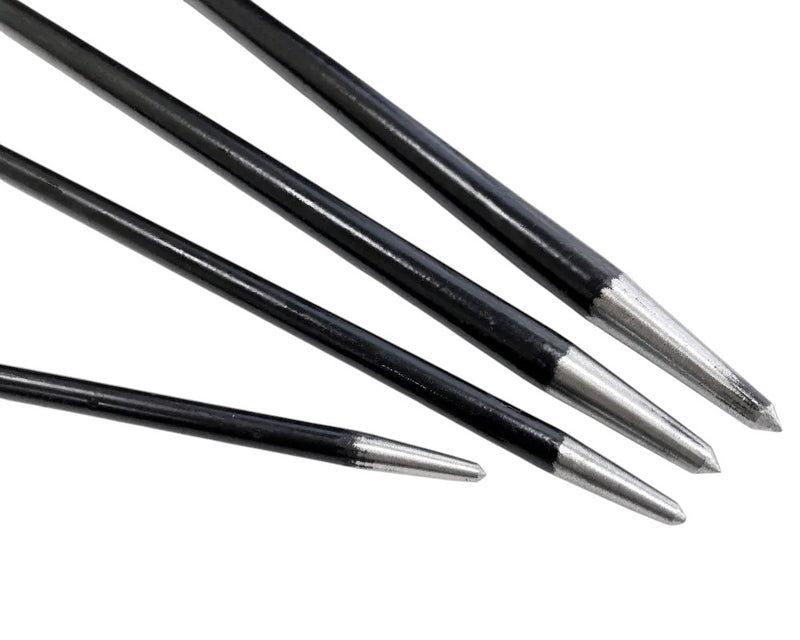 4pc Heel & Toe Pry Bars Set | Heavy Duty Wrecking Crowbars