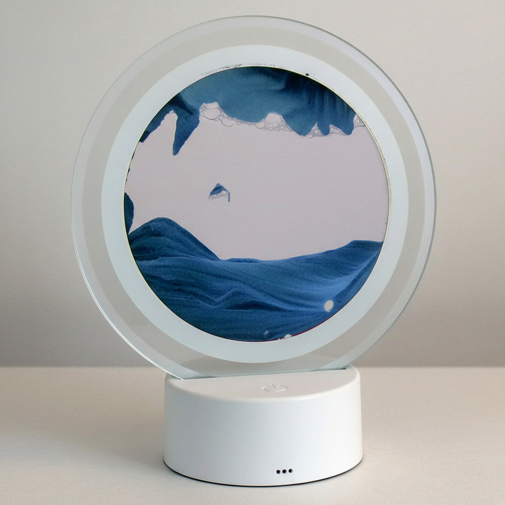 Moodscape Quicksand Lamp 3D Motion Moving Sand Art Picture with LED Night Light - Colour Choice