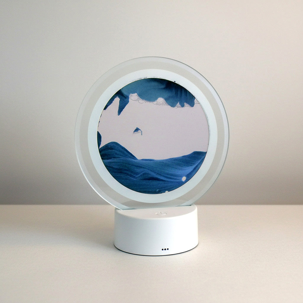 Moodscape Quicksand Lamp 3D Motion Moving Sand Art Picture with LED Night Light - Colour Choice