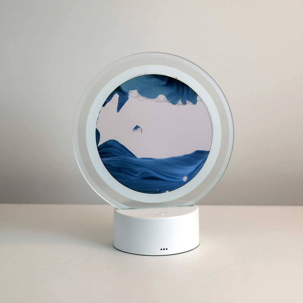 Moodscape Quicksand Lamp 3D Motion Moving Sand Art Picture with LED Night Light - Colour Choice