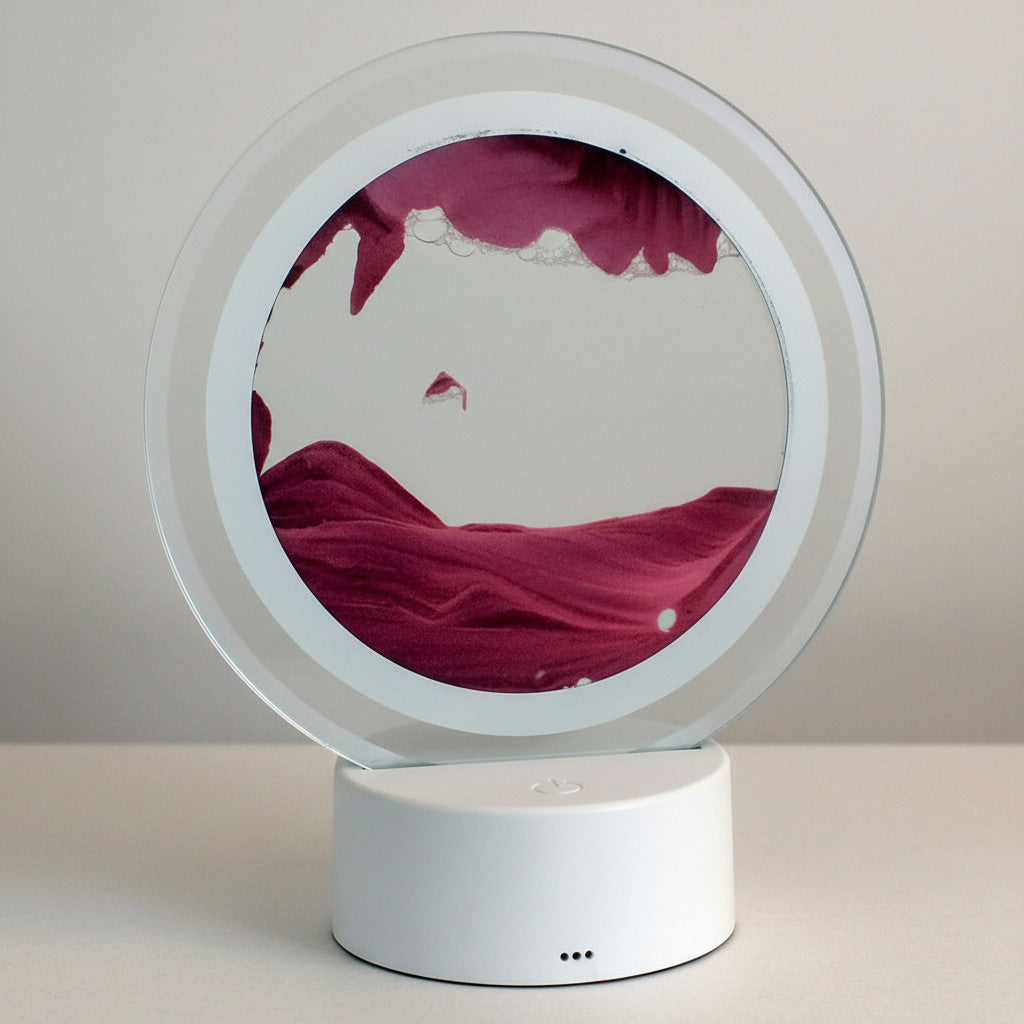 Moodscape Quicksand Lamp 3D Motion Moving Sand Art Picture with LED Night Light - Colour Choice