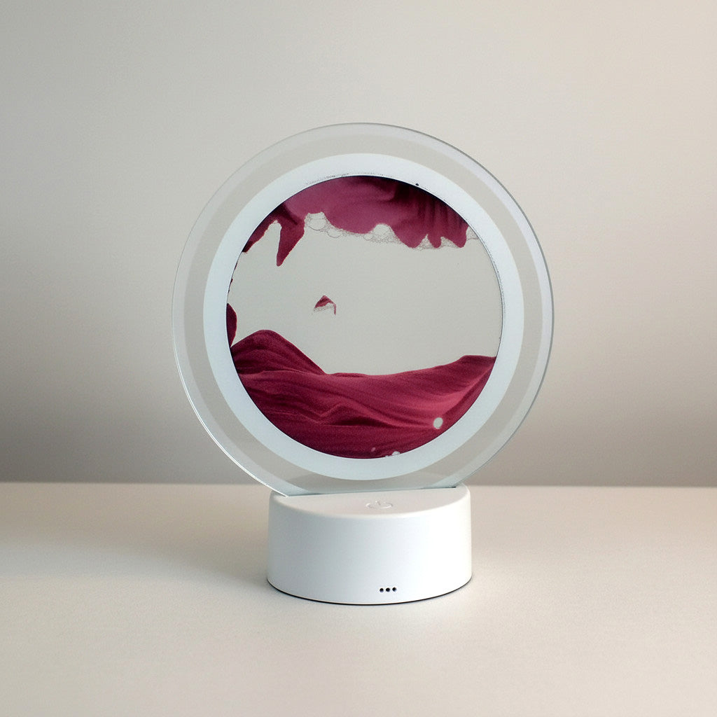 Moodscape Quicksand Lamp 3D Motion Moving Sand Art Picture with LED Night Light - Colour Choice