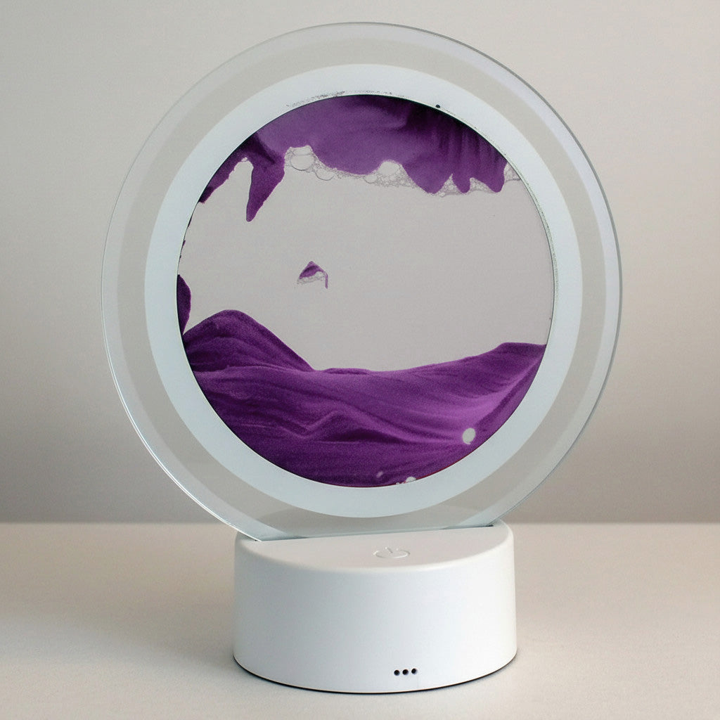 Moodscape Quicksand Lamp 3D Motion Moving Sand Art Picture with LED Night Light - Colour Choice