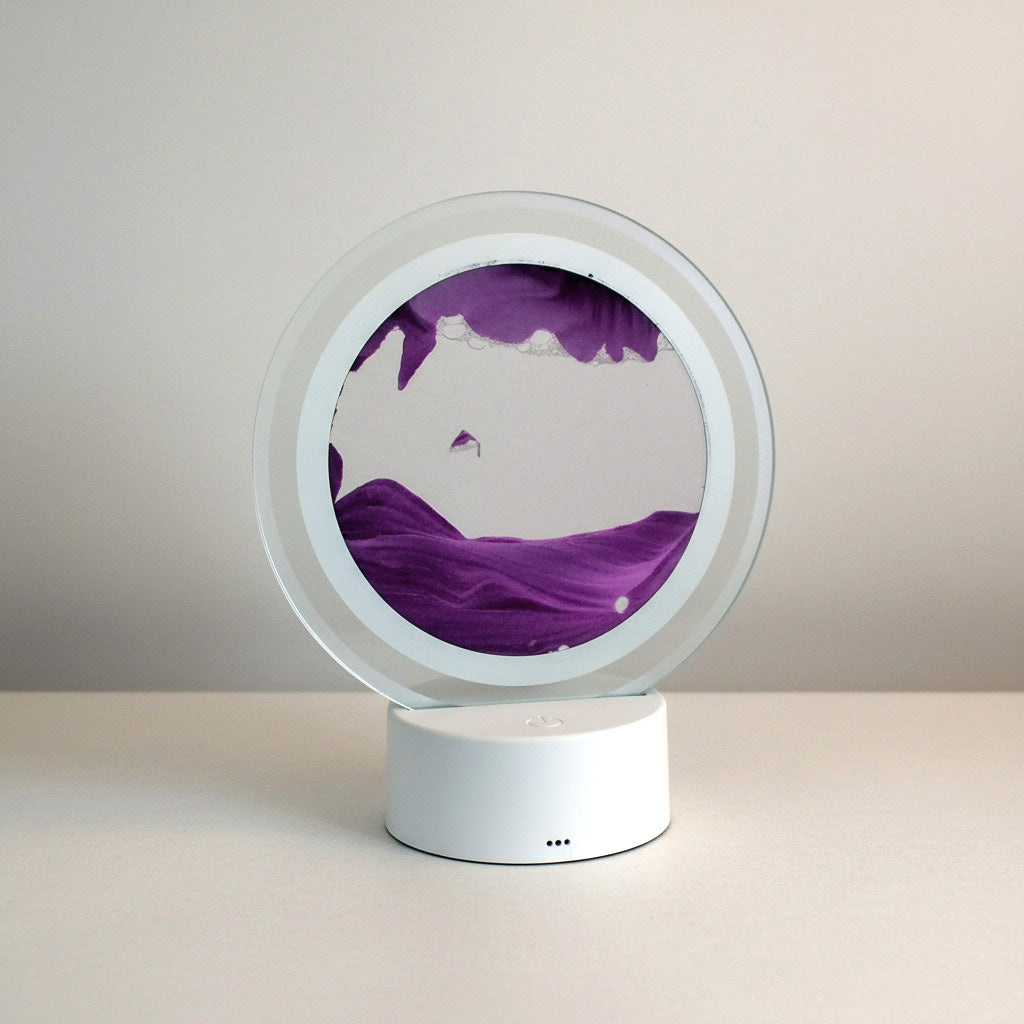 Moodscape Quicksand Lamp 3D Motion Moving Sand Art Picture with LED Night Light - Colour Choice