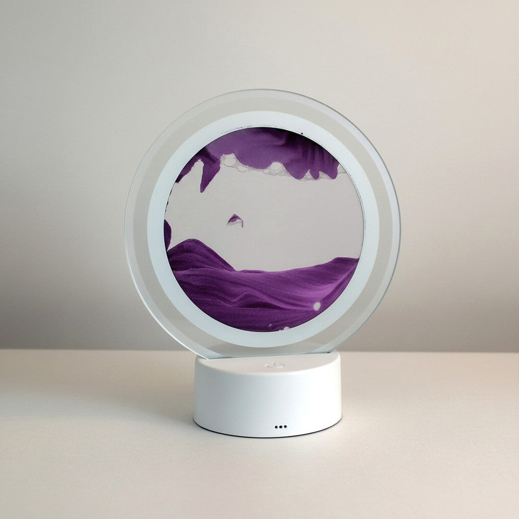 Moodscape Quicksand Lamp 3D Motion Moving Sand Art Picture with LED Night Light - Colour Choice