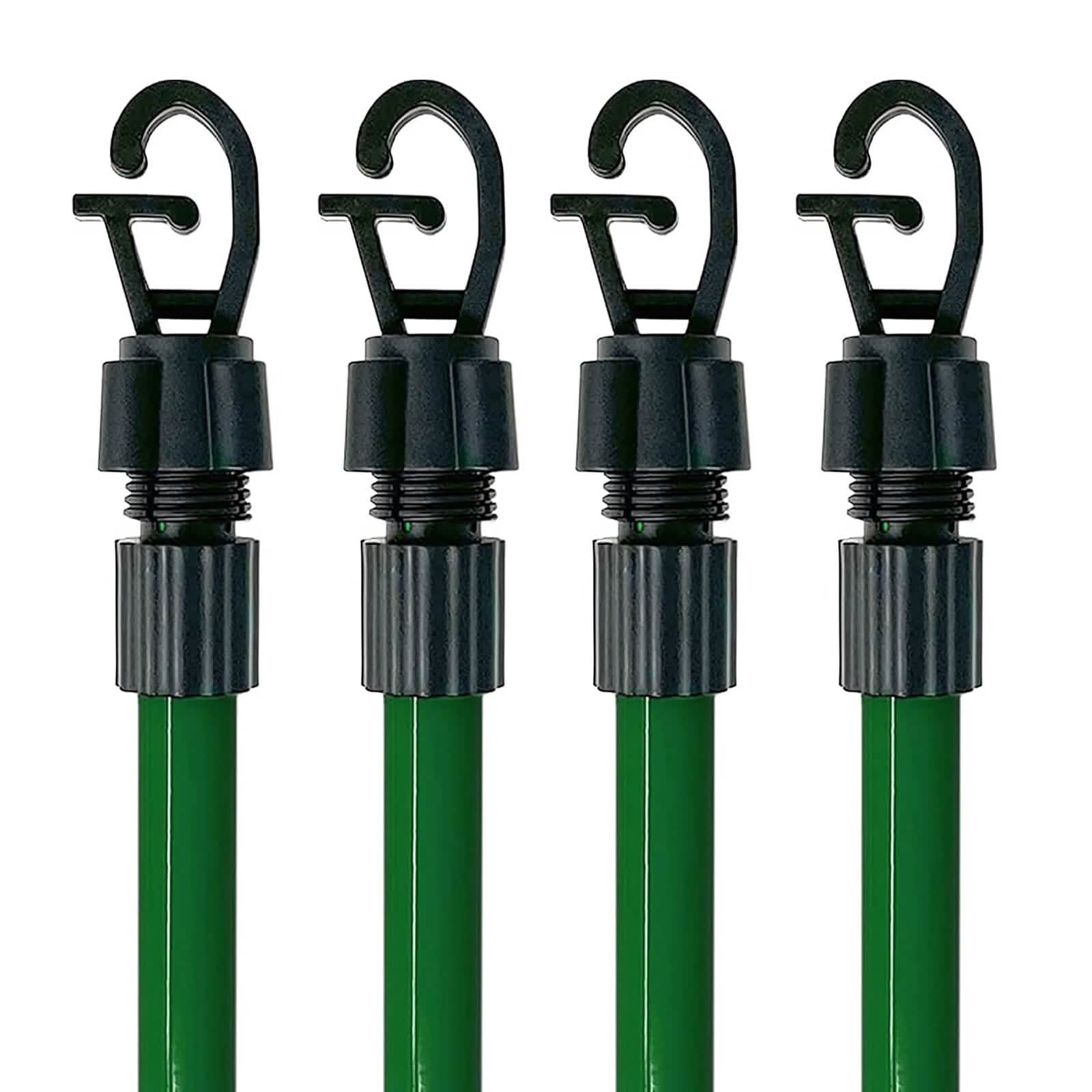 2.4m Telescopic Clothes Pole Washing Line Prop | Extendable Twist Lock Operation | Choice of Colour