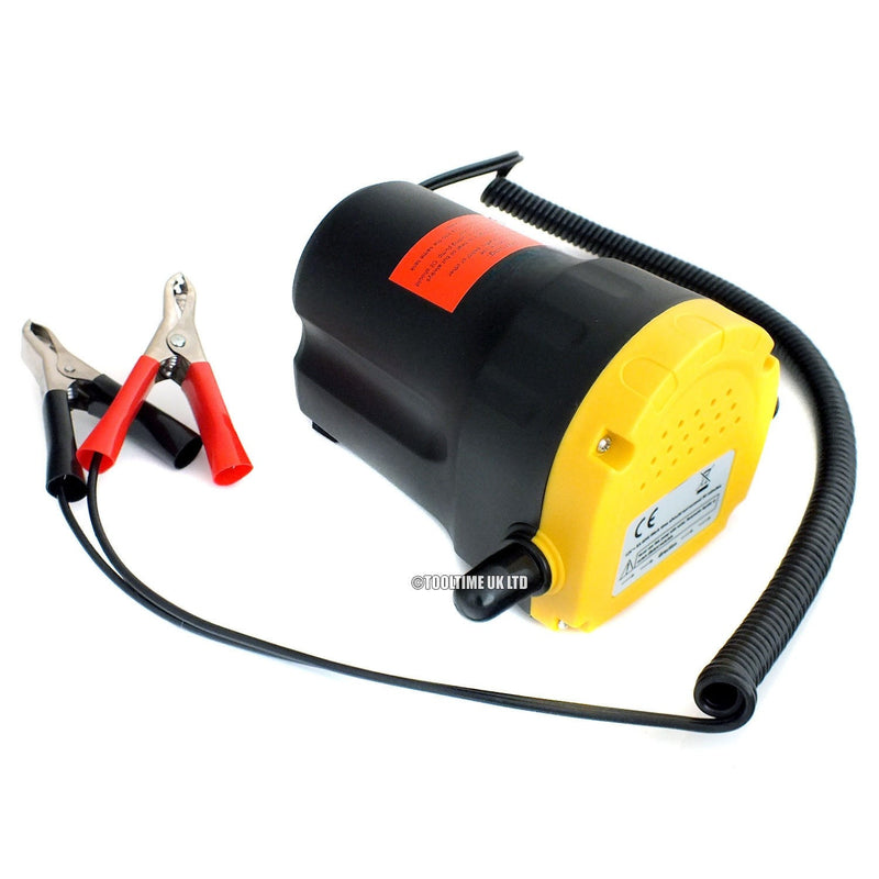 12V Oil Extractor Pump 80W Electric Portable Fluid Diesel Transfer Syphon