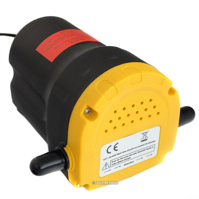 12V Oil Extractor Pump 80W Electric Portable Fluid Diesel Transfer Syphon