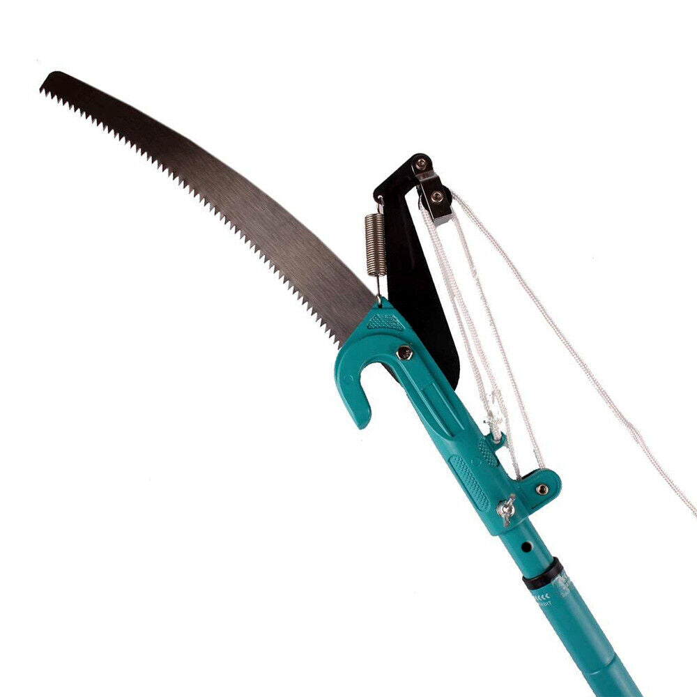 2.6m Extending Garden Tree Branch Pruner Cutter Saw + Telescopic Anvil Lopper