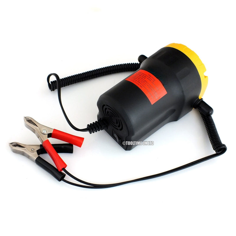 12V Oil Extractor Pump 80W Electric Portable Fluid Diesel Transfer Syphon