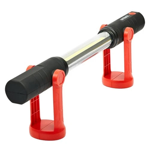 2pc Cordless LED Garage Inspection Lamp Worklight & Torch Set USB Rechargeable