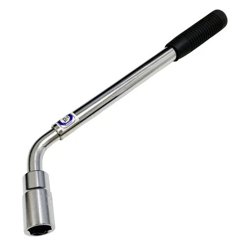 Extending Wheel Brace Telescopic Wrench + 17mm & 19mm Wheelnut Sockets GS/TUV