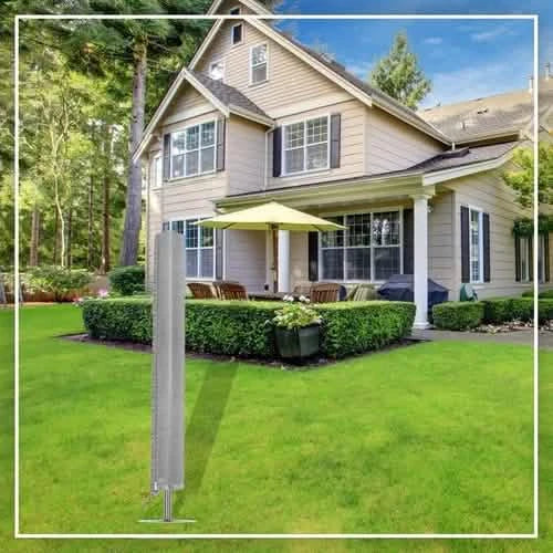 Rotary Washing Line Cover Waterproof Outdoor Airer Dryer Parasol 148x30cm