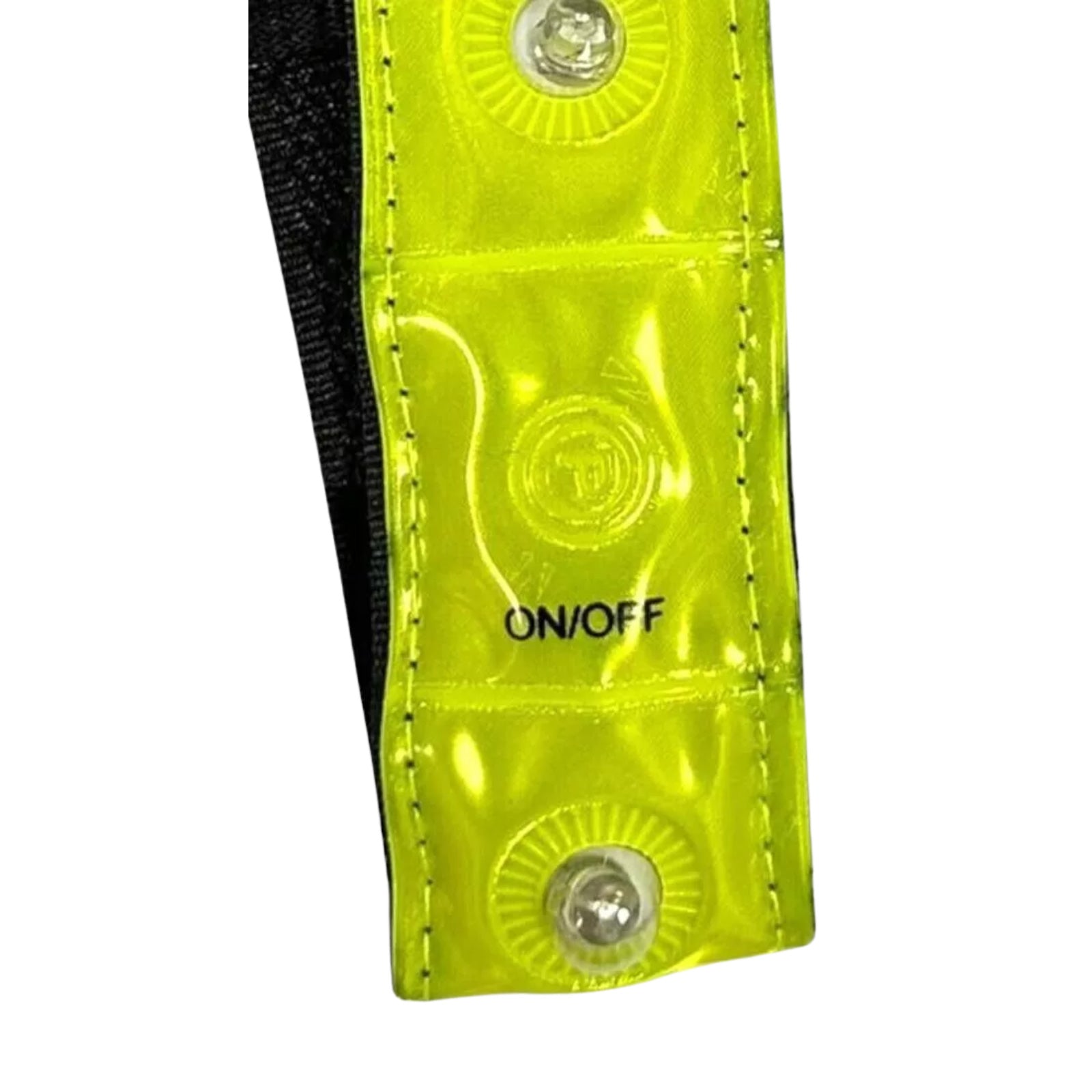 0.9m Bike Chain with Combination Lock Padlock plus Cycle Lights & 2pc Hi Vis LED Armbands