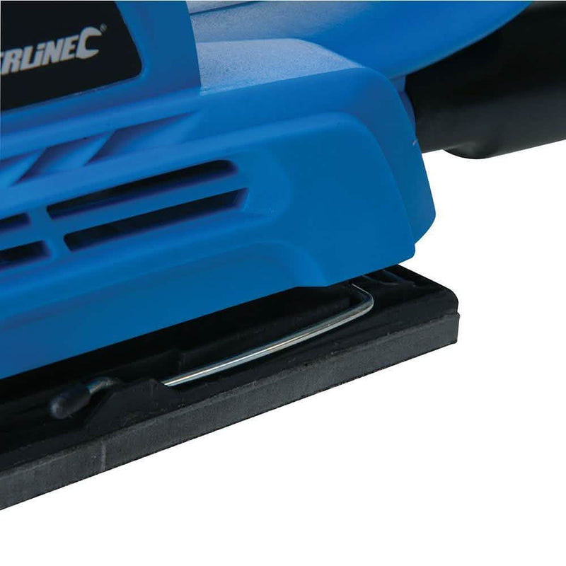 Silverline 1/3 Sheet Electric Sander Silverline 160W 1/3 Sheet Orbital Sander + 22 Sanding Sheets - 3yr Guarantee