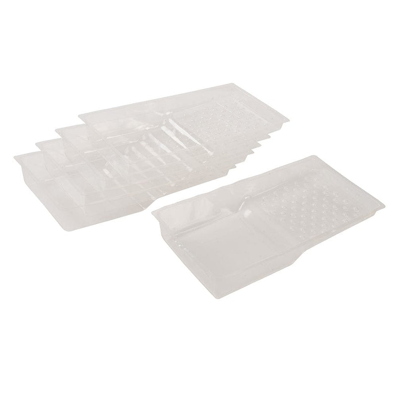 Silverline 100MM DISPOSABLE ROLLER TRAY LINER 5PK 450193