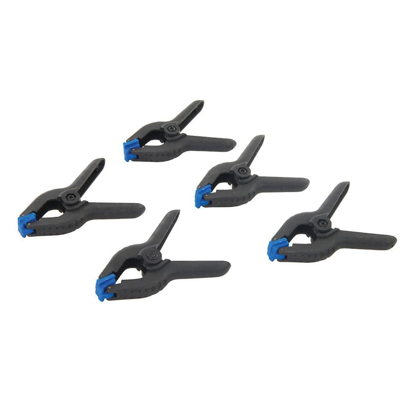 Silverline 100MM JAW SPRING CLAMPS 5PK 435082