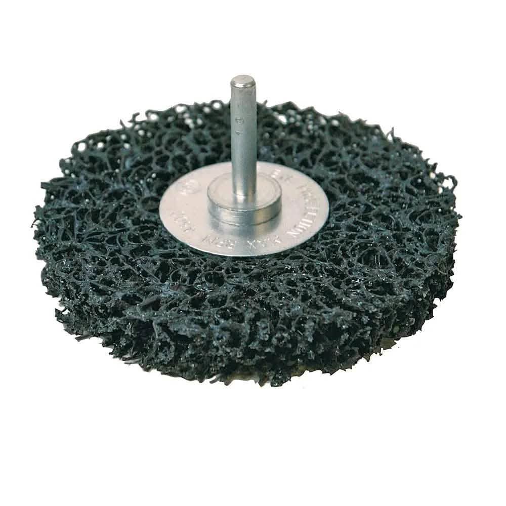 Silverline 100mm Rotary Polycarbide Abrasive Disc 583244 Deburring - Lifetime Warranty Silv