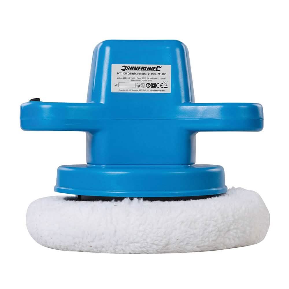 Silverline 110W Diy 110W Orbital Car Polisher 240Mm 261362