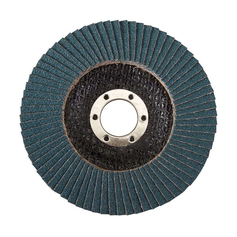 Silverline 115mm 60 Grit Zirconium Flap Disc 868821