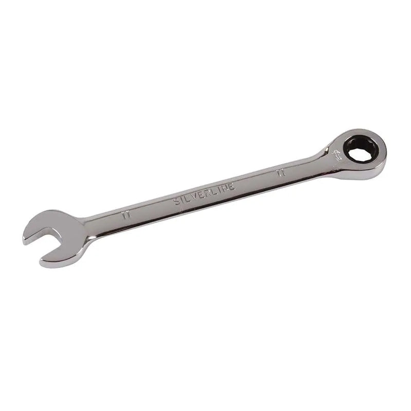 Silverline 11MM FIXED HEAD RATCHET SPANNER 282546 LIFETIME WARRANTY