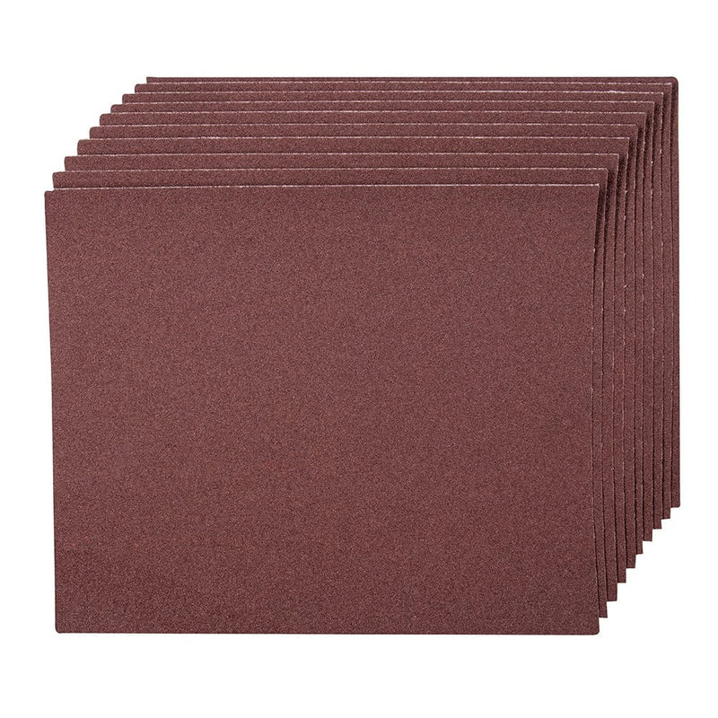 Silverline 120 GRIT EMERY CLOTH SHEETS 10PK 371759