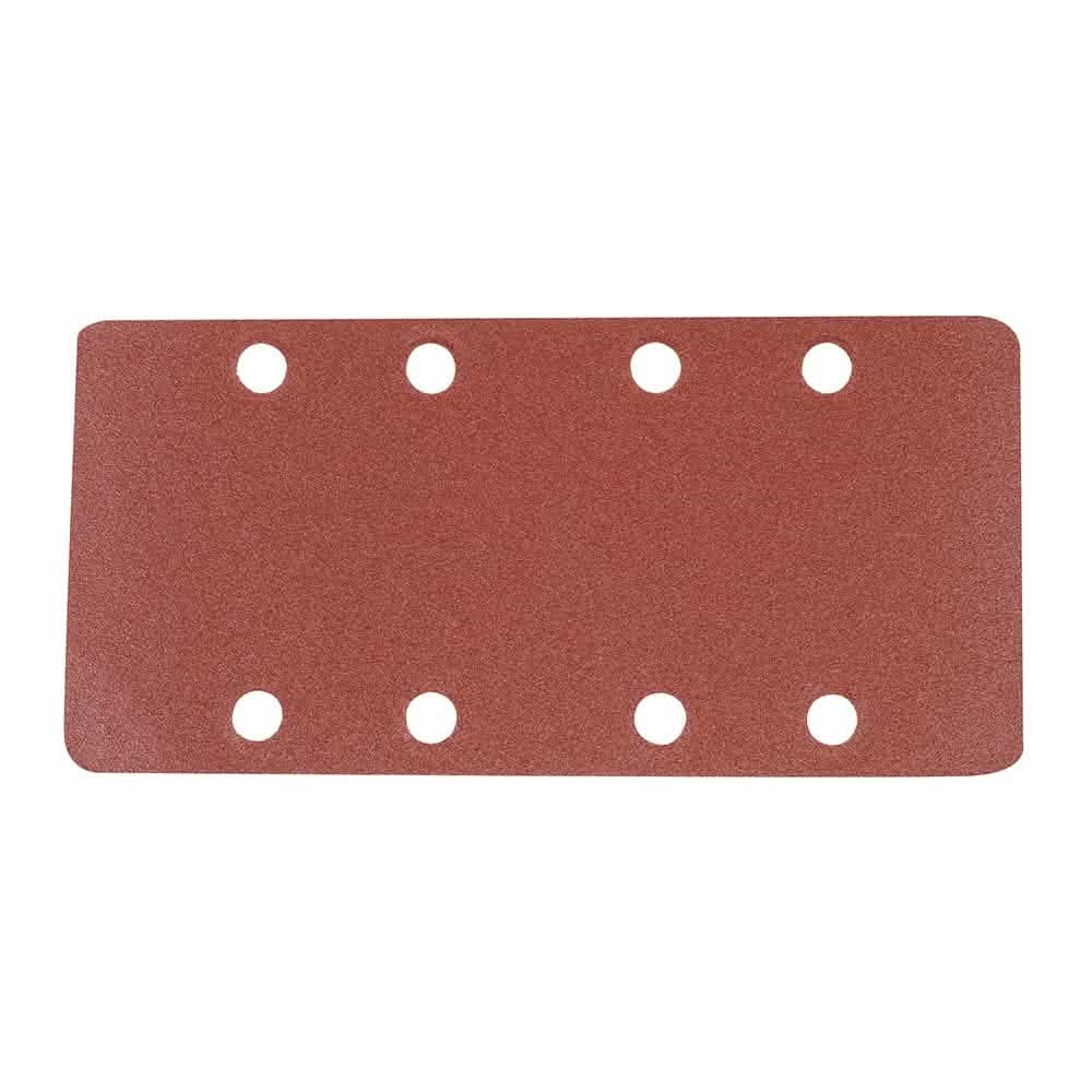 Silverline 120 GRIT HOOK & LOOP 1/3 SHEETS PUNCHED 10PK 868737