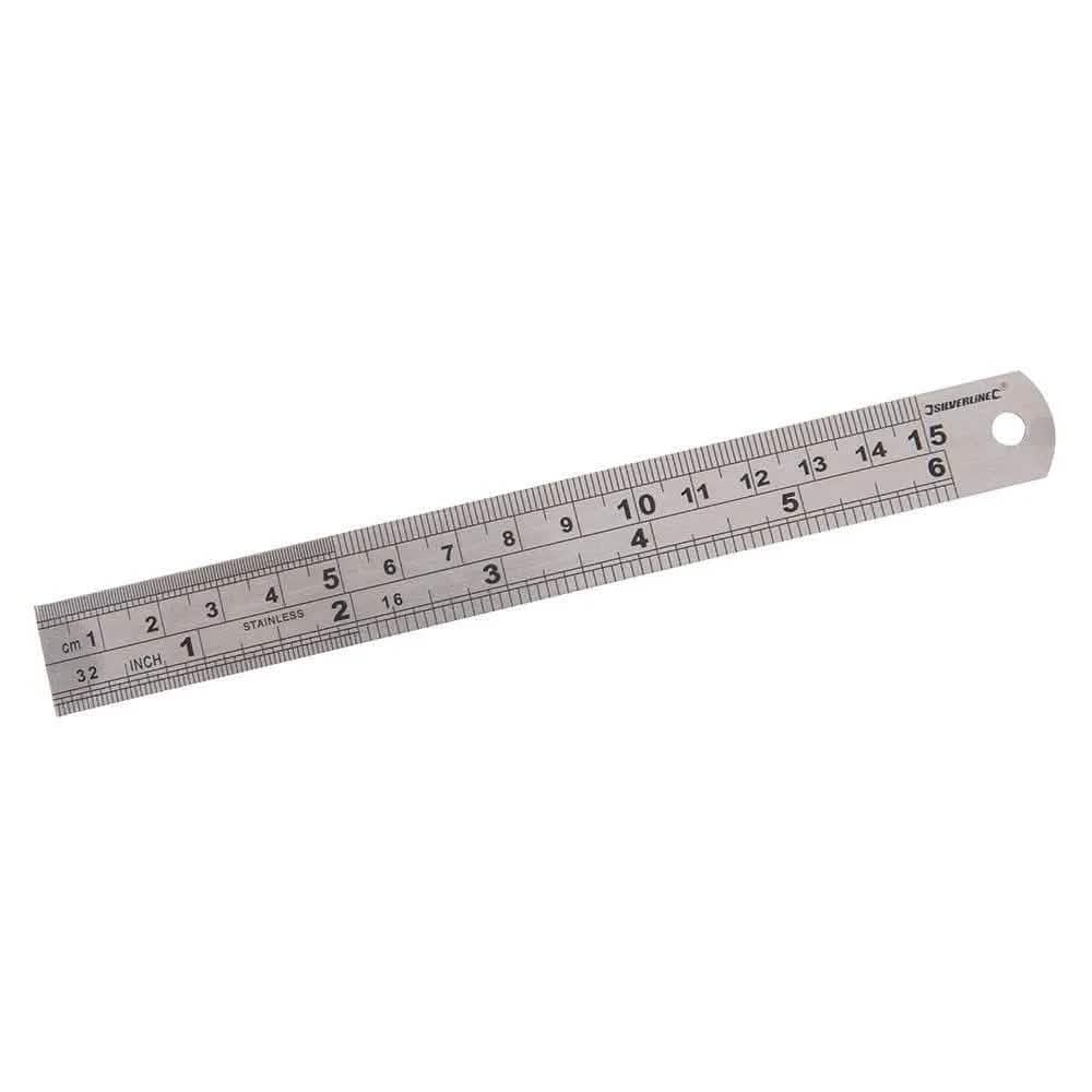 Silverline 150MM STEEL RULE MT65
