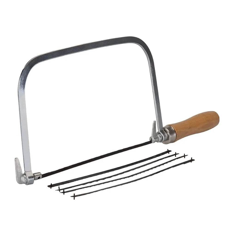 Silverline 170MM COPING SAW & 5 BLADES SW45 WOODWORK CARPENTRY - LIFETIME WARRANTY