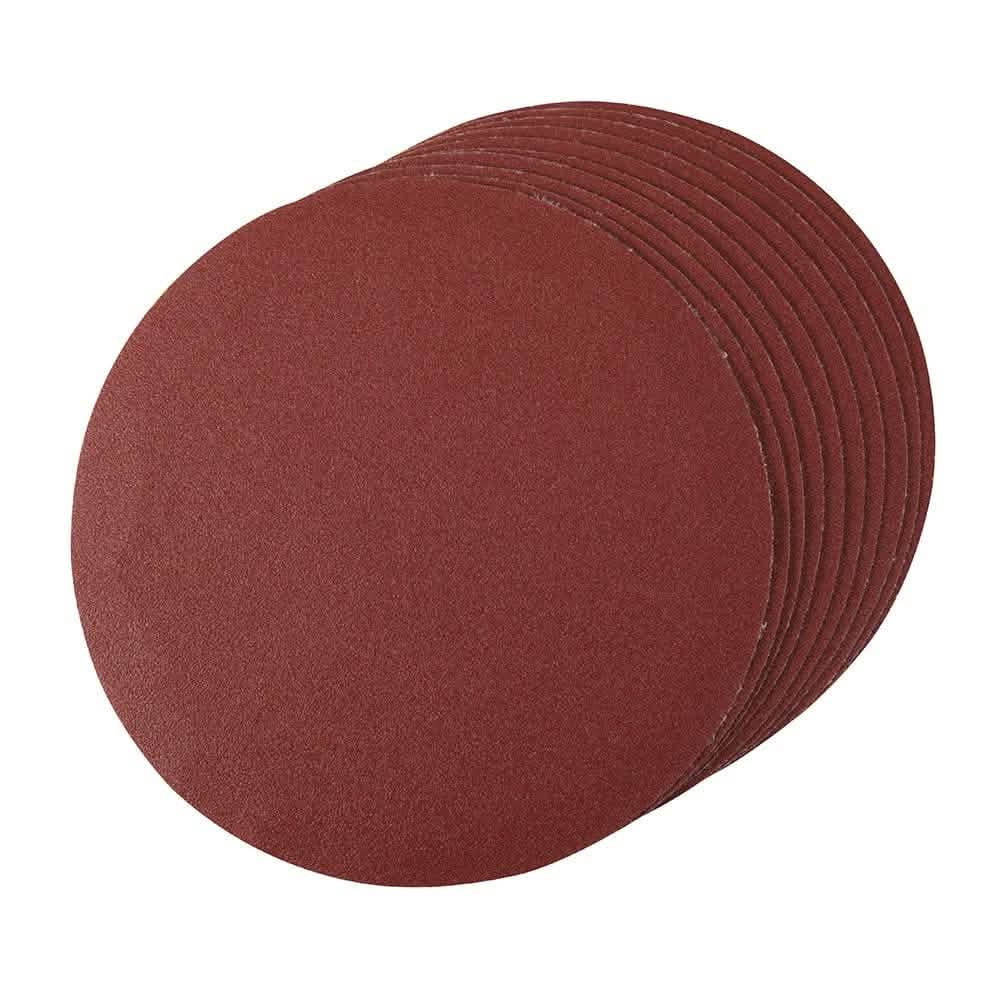 Silverline 180MM 120 GRIT HOOK & LOOP DISCS 180MM 10PK 427660