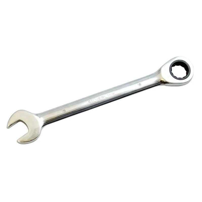 Silverline 18MM FIXED HEAD RATCHET SPANNER 793777