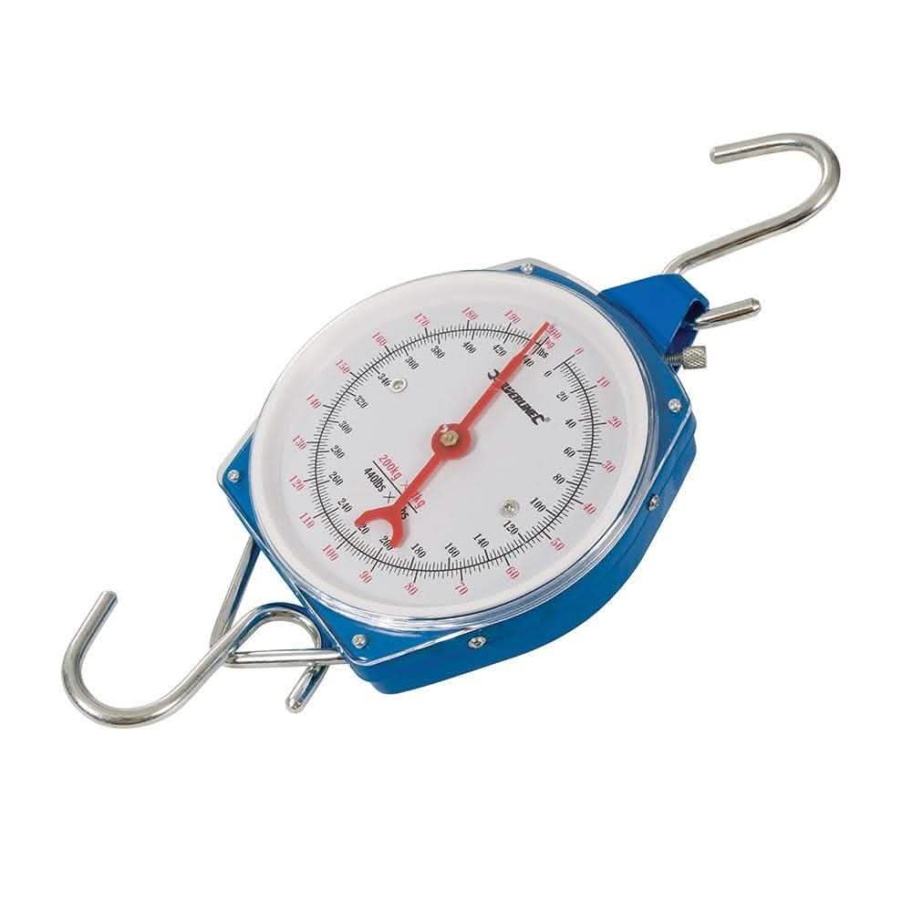 Silverline 200KG HANGING SCALES HEAVY DUTY Silverline 251087