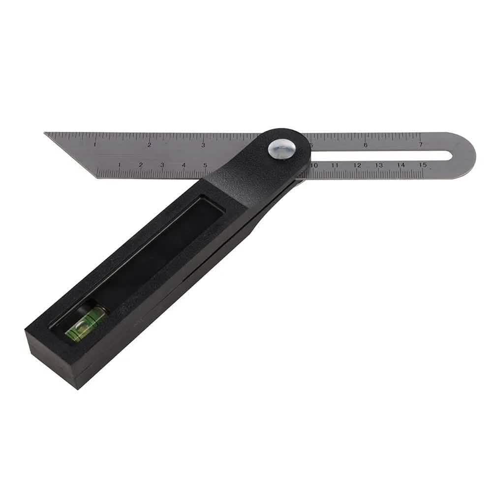 Silverline 200mm Sliding T Bevel With Spirit Level 460000
