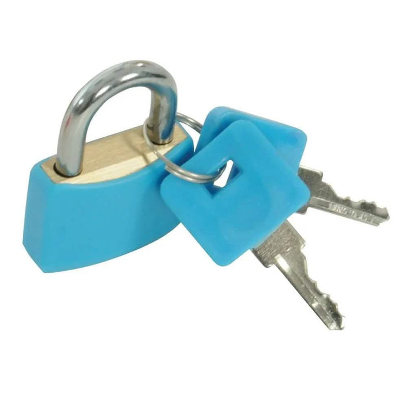 Silverline 20MM HI-VIS BRASS PADLOCKS SET 4PCE 282715