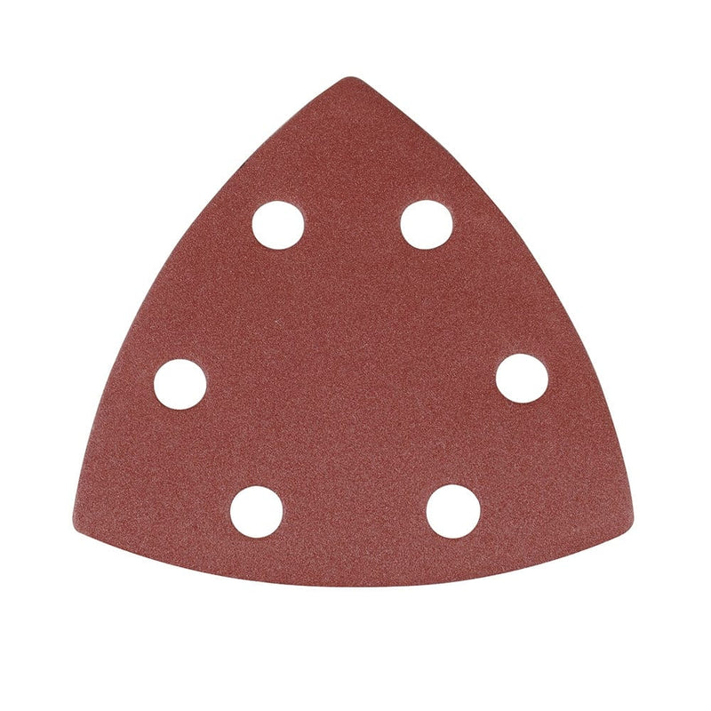 Silverline 240 GRIT HOOK & LOOP TRIANGLE SHEETS 90MM 10PK 264949