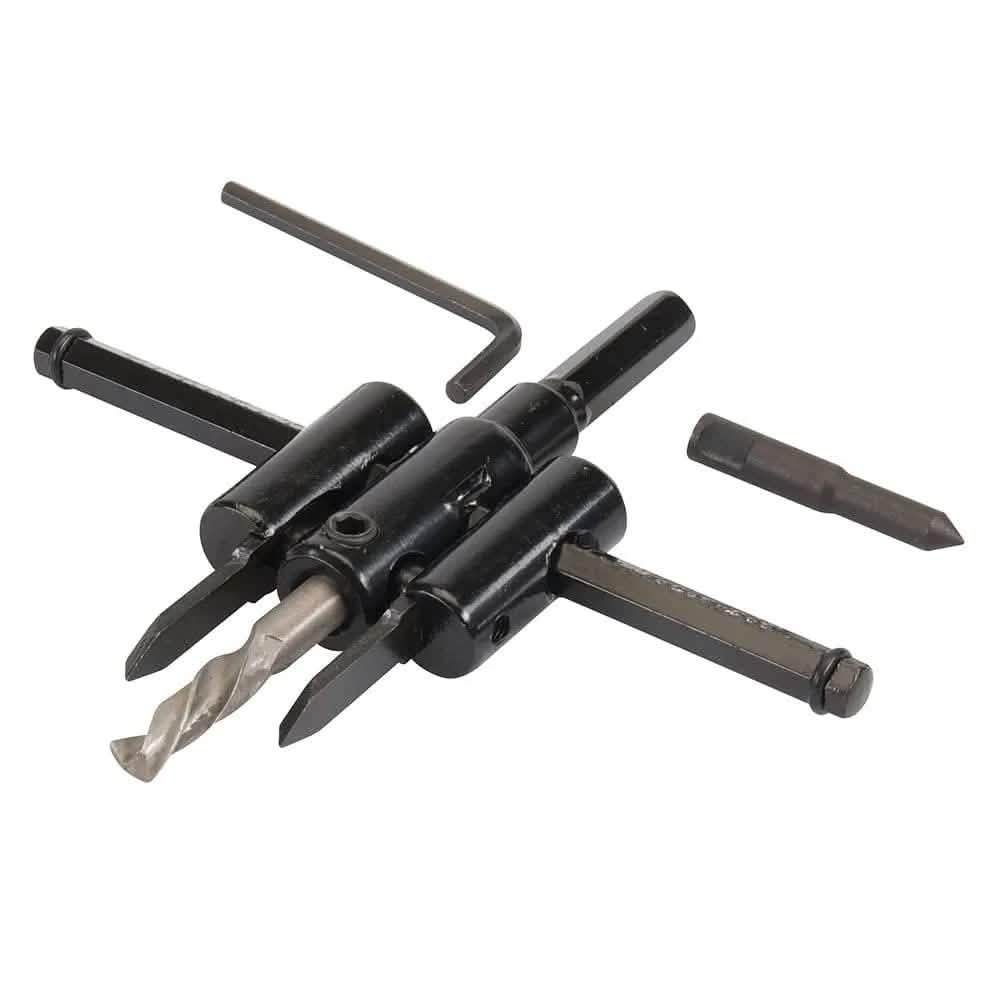 Silverline 30 - 120mm Adjustable Hole Cutter 447132 Silverline