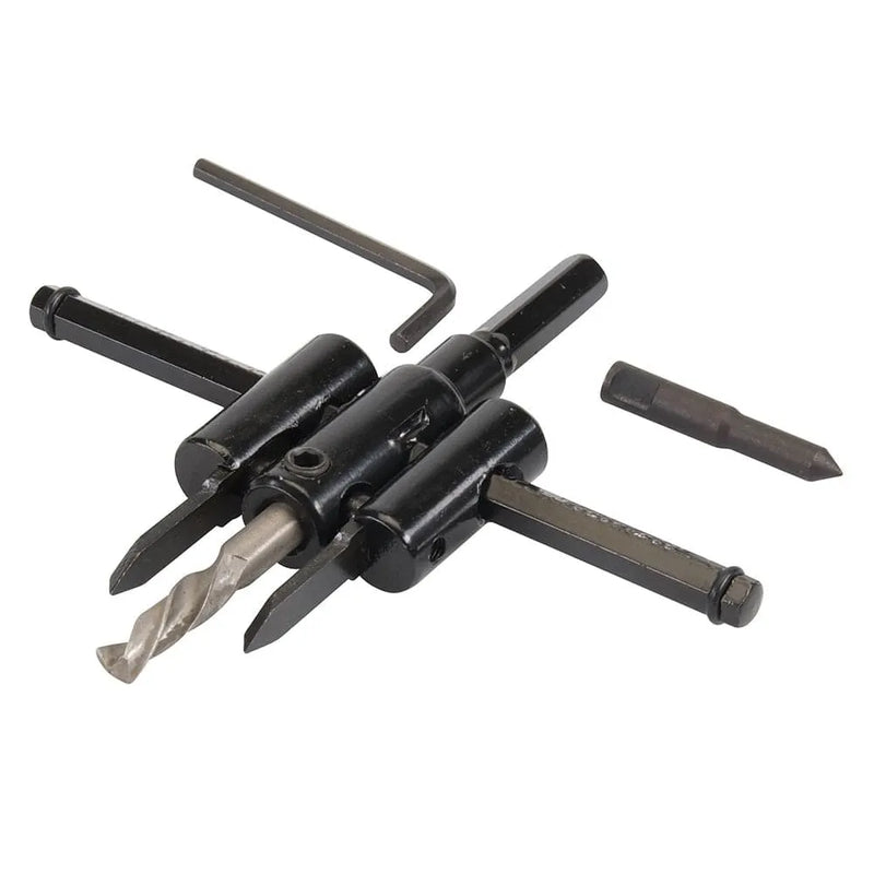 Silverline 30 - 120mm Adjustable Hole Cutter 447132 Silverline