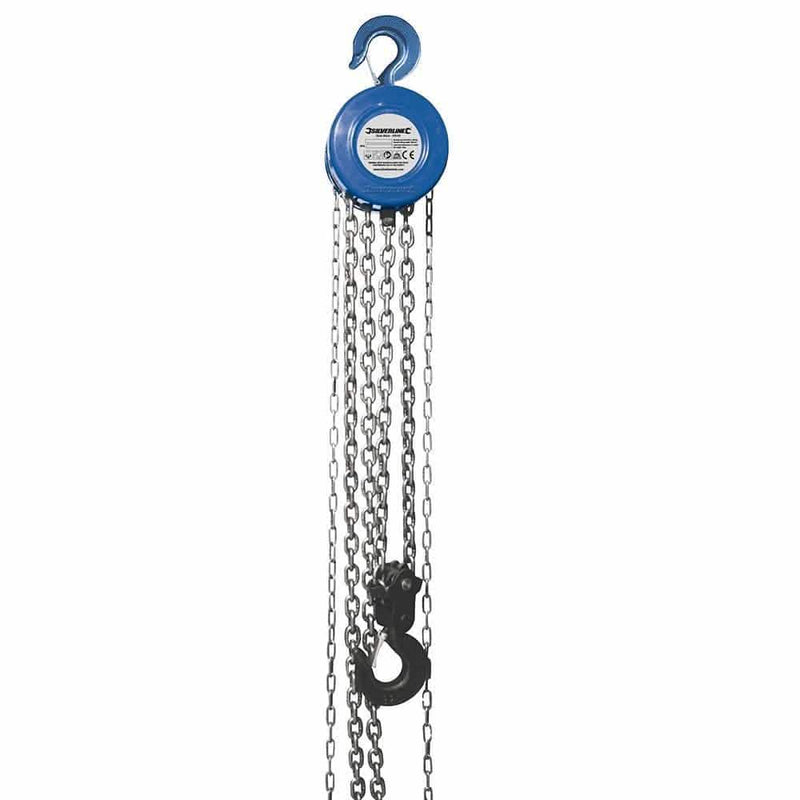 Silverline 3000KG / 3M LIFT HEIGHT CHAIN BLOCK 675191