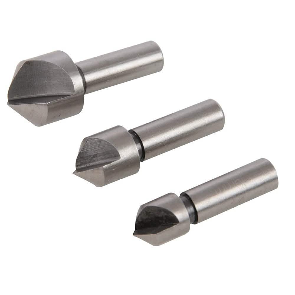 Silverline 3Pce Hss Countersink Set 3Pce 298527