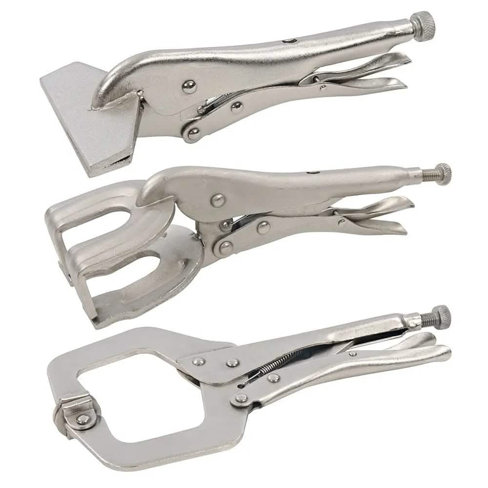 Silverline 3PCE WELDING CLAMP SET 3PCE 245017