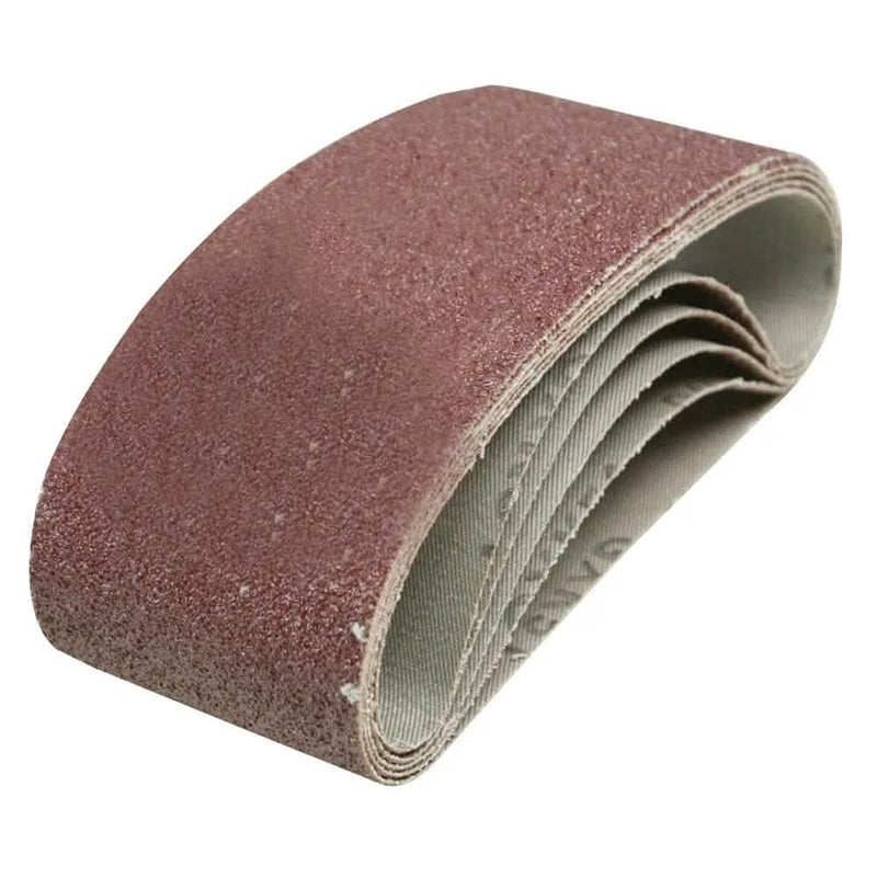 Silverline 40 GRIT SANDING BELTS 75 X 457MM 5PK 171121