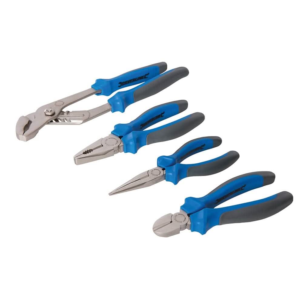 Silverline 4PCE EXPERT PLIERS SET 4PCE 633832