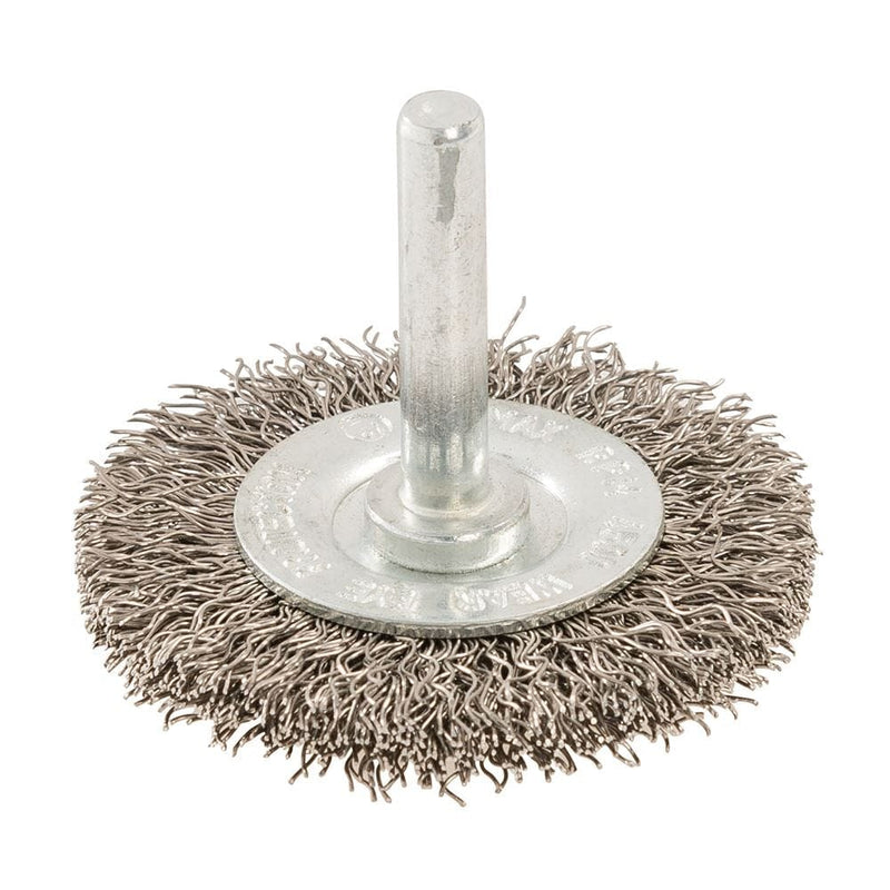Silverline 50mm Rotary Steel Wire Wheel Brush 571536